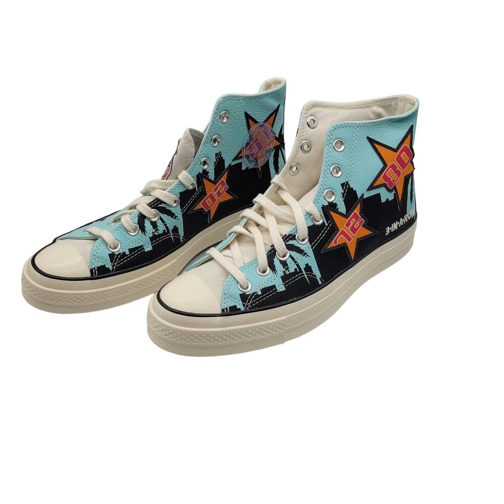 Converse LA Lakers x Chinatown Market Chuck 70 Hi Sneakers Size Men's 10